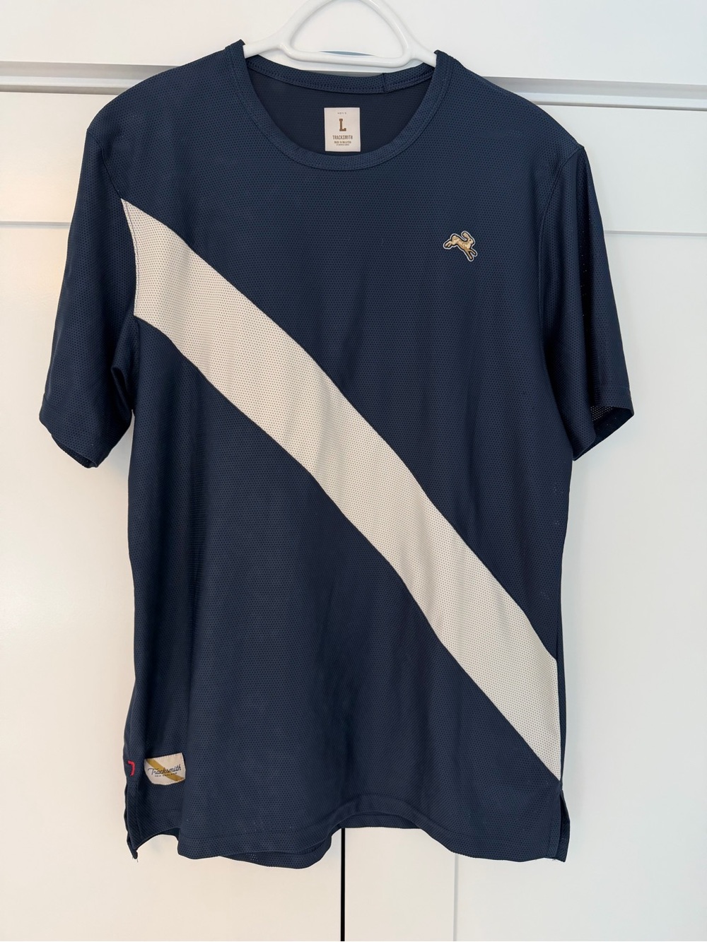 Tracksmith Navy Van Cortland Tee
